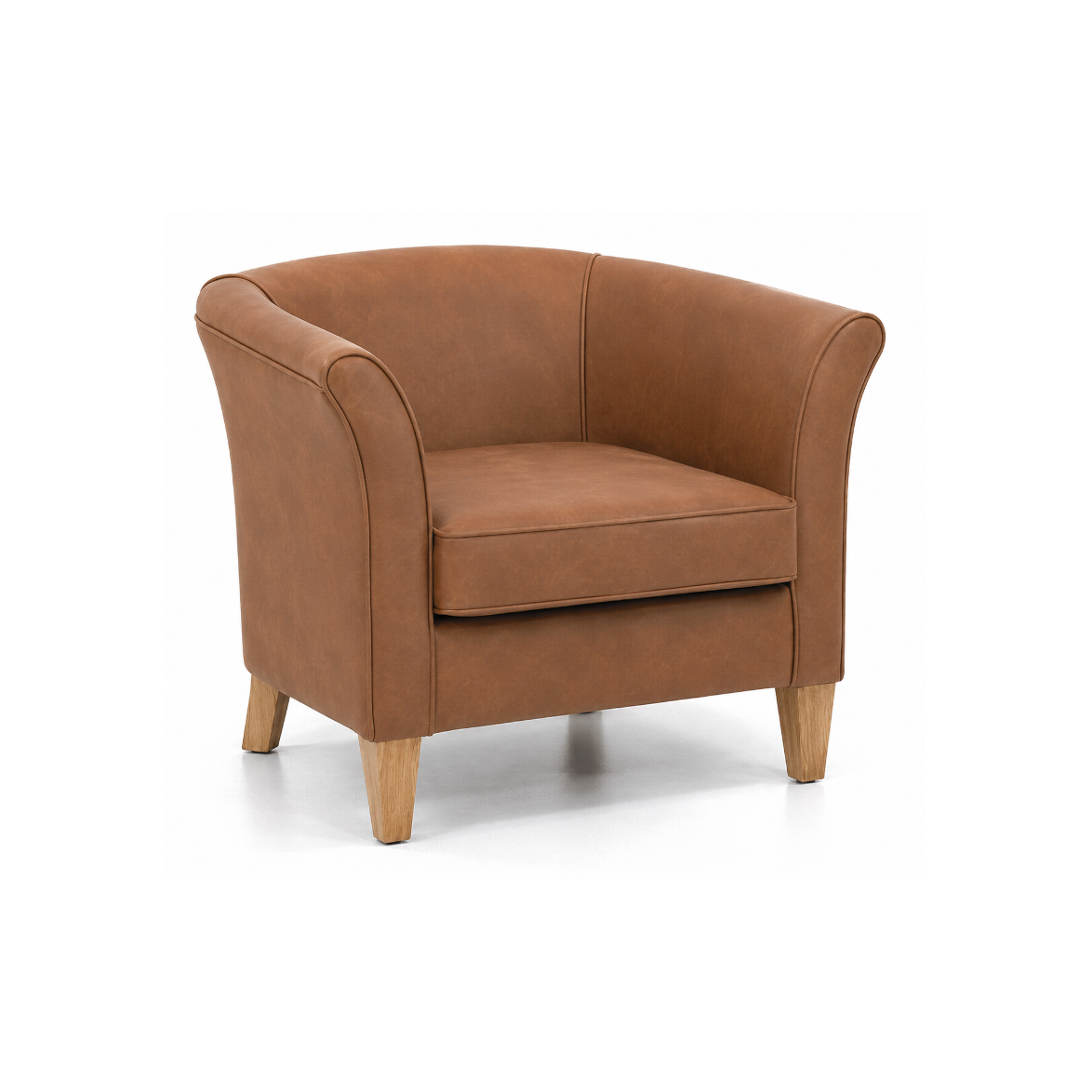 Winston Tub Chair in Leather