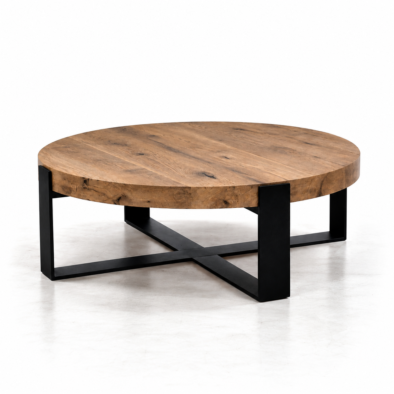 Beam Round Coffee Table